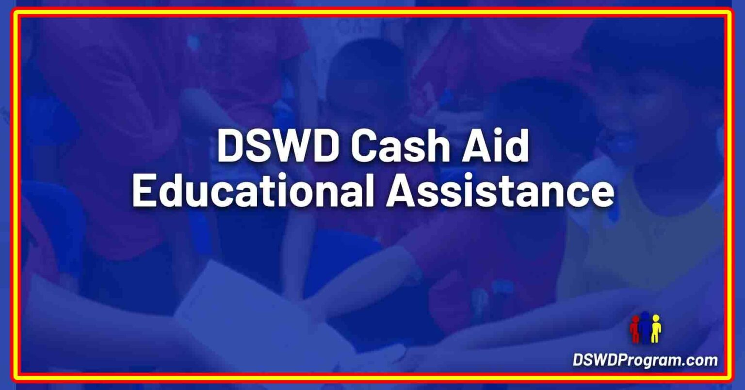 2026 DSWD Educational Assistance Program How To Apply DSWD Program